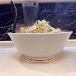 蒙古タンメン中本 - カラサガ・シオ＋ほうれん草