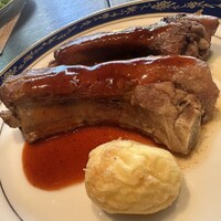 ダイニング フェリオ - スペアリブ　とても喜んで食べていました♪
