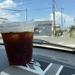 FROSK COFFEE STAND - 駐車場からのFROSKCOFFEE