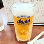 そば処 更科 - 管理の行き届いた"ジョッキ"と"生ビール"。