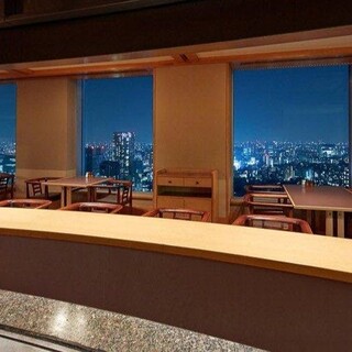 鉄板焼きテーブル席