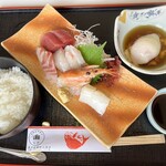 ドライブイン 灘 - ✅灘定食(松)¥3.300
　※お刺身、煮付け、小鉢、味噌汁、ご飯