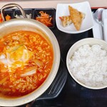 韓国料理 扶餘 - 料理写真:プデチゲ定食