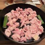 おさ亭 - 鴨の皮