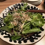 おさ亭 - じゃこサラダ