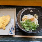 はなまるうどん 草加西町 - おろし醤油うどんととり天