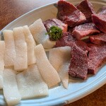 七輪 - イカとハツ