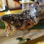 わらび野 - 岩魚の塩焼き