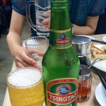 歓迎 - 青島ビール400円