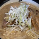 初志貫徹 - 味噌ラーメン+味玉味噌ラーメン+味玉（1250円）