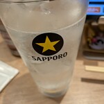 立喰寿司 佐渡弁慶 - プレーン酎ハイ