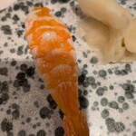 立喰寿司 佐渡弁慶 - 海老80円