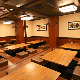 落ち着いた和空間の掘り炬燵個室でゆったり宴会◆貸切可