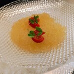 横浜うかい亭 - トマトの逸品