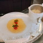 横浜うかい亭 - トマトの逸品