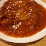 中国料理　花花 - 鮫のトロ肉の餡かけ（メニュー名うろ覚え）