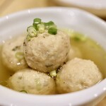 波へい - とり団子