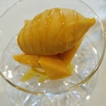 横浜うかい亭 - マンゴーパフェ