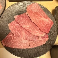 先斗町しゃぶしゃぶすき焼き きらく - 鹿児島黒牛ヒレ