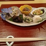 馬場乃町 はやし - 先付けの数々！