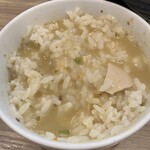 鳥そば 真屋 - 〆飯