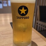 焼肉 北砂トラジ - お得なランチビール