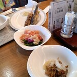 鳴子ホテル - 鮎、焼き鳥