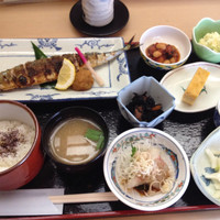 一つ木竹林草 - 秋刀魚の定食。季節限定。