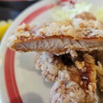 上高地食堂 - 山賊焼き断面