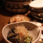 ハナレノミカジノバ - 茄子の揚げ浸し 叩きオクラ