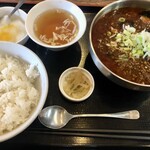 楽家家 - 料理写真:四川風麻婆茄子ランチ　¥900-
