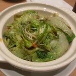 香港飲茶専門店 西遊記 横浜中華街 - レタスの湯引き 美味しい