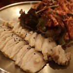 チョンソル - ポッサム(生イカ)