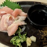 三代目 鳥メロ - ◆鶏モモたたき 548円