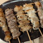 三代目 鳥メロ - ◆焼鳥5種盛り（タレor塩）塩 658円
