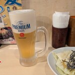 三代目 鳥メロ - ◆生中プレモル 218円