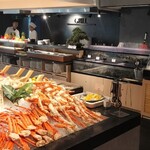 海鮮ブッフェダイニング 銀座八芳 - 