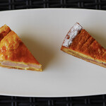 エルベラン - プレミアムアップルパイ、桃のガトーバスク