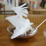 米八そば - 料理写真:黒糖麦入りぜんざい（300円）
