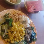 ブロンコビリー 大野城御笠川店 - ２回目のサラダ＆デザート