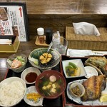 味亭花の家 - 花の家二段弁当全容