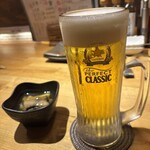 函館海鮮料理 海寿 - お通しに鮑