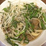 豊田屋 - レバニラ炒め