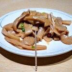 食彩の房 - メンマのピリ辛炒め