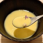 鮨 なんば - 玉蜀黍の摺り流し