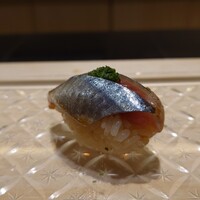 鮨 なんば 日比谷 - 秋刀魚 38℃/21℃