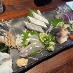魚んと - お刺身5点盛り　3,780円　