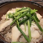 魚んと - ヒラメとマイタケの炊き込みご飯　1,630円