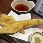 魚んと - 壱岐産穴子の天ぷら　1,080円