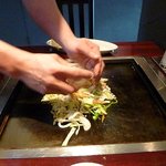 もんじゃ 三つ星 - 焼きうどんも作って頂ける